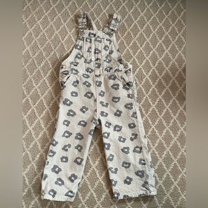 Zara animal print overalls - 2T
